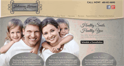 Desktop Screenshot of johnsonlarsendental.com